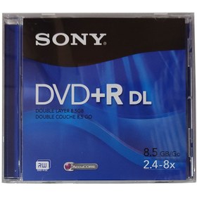 تصویر دی وی دی خام سونی مدل DVD+R قاب دار 