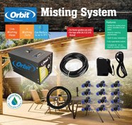 تصویر پکیج مه پاش پمپ دار نیمه صنعتی اوربیت ۱۴ نازله بی صدا 