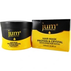 تصویر ماسک مو بدون سولفات پروتئینه جام مدل Jum Be Beautiful Now Hair Mask Protein & Crystal Jum Be Beautiful Now Hair Mask Protein & Crystal 1000ml