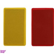 تصویر کارت داوری مدل 001 مجموعه 2 عددی 