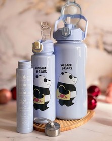 تصویر قمقمه 3تایی مات 