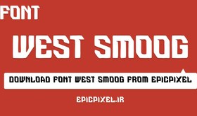 تصویر فونت West Smoog انگلیسی 