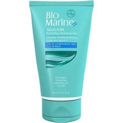 تصویر ژل شستشوی صورت مناسب پوست های چرب و جوش دار بایومارین PURIFYING CLEANSING GEL BIOMARINE