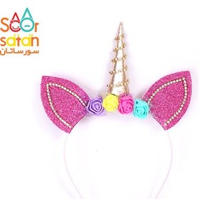 تصویر تل یونیکورن نگین دار 