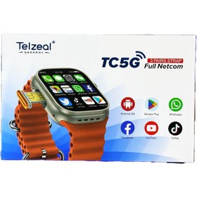 تصویر ساعت هوشمند سیمکارت خور مدل Telzeal TC5G ساعت هوشمند سیمکارت خور مدل Telzeal TC5G