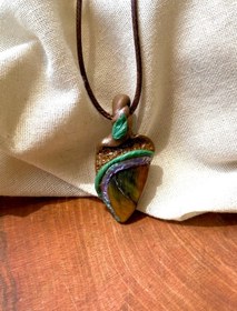 تصویر گردنبند سنگ چشم ببر 