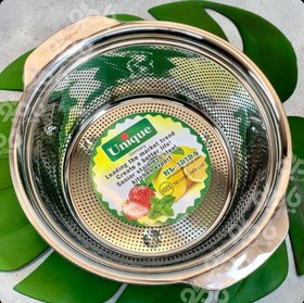 تصویر آبکش استیل 5 پارچه یونیک 