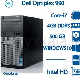 تصویر کامپیوتر دسکتاپ دل مدل Dell optiplex 990 با پردازنده i7 