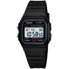 تصویر ساعت مچی نوستالژی کاسیو مدل CASIO F-91W-1DG 