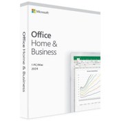 تصویر لایسنس آفیس هوم اند بیزینس 2024 ویندوز و مک | Office Home and Business 2024 PC/Mac Bind 