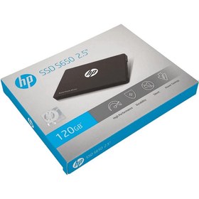 تصویر اس اس دی اینترنال HP مدل S650 ظرفیت 120 گیگابایت HP S650 120GB SATA Internal SSD