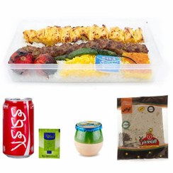 تصویر پک ویژه چلو کباب وزیری ران 