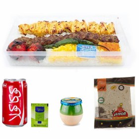 تصویر پک ویژه چلو کباب وزیری ران 