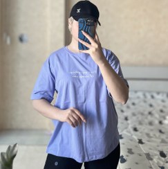 تصویر تیشرت قواره نرمال یاسی اونیک t-shirt
