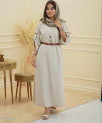 تصویر کفتان زنانه مدل مهتاج السانا Elsana کد 2213 