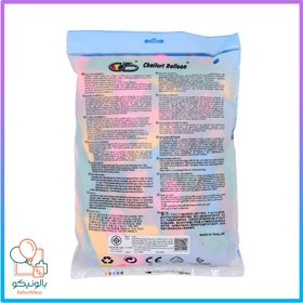 تصویر بادکنک کنگره تایلندی بسته ۱۰۰ عددی 