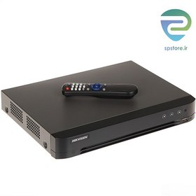 تصویر دستگاه ضبط کننده 4 کانال DVR هایک ویژن مدل iDS-7204HUHI-M1/S HIKVISION iDS-7204HUHI-M1/S 4CH 5MP 1U H.265 AcuSense DVR