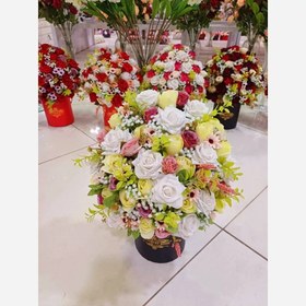 تصویر باکس گل مصنوعی 