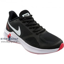 تصویر کفش اسپرت دویدن مردانه نایکی گاید 10 مشکی سفید قرمز | Nike Guide 10 Men's Running Shoes 140003100006 