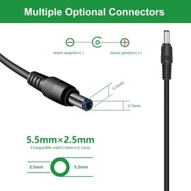 تصویر آداپتور 16 ولت 2.5 آمپر رومیزی 