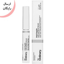 تصویر سرم تقویت کننده مژه و ابرو Multi-Peptide حجم ۵ میلی لیتر 