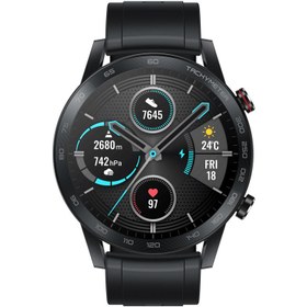 تصویر ساعت هوشمند آنر Magic 2 مدل 46mm بدنه استیل با بند Honor Magic 2 Smart Watch 46mm Stainless Steel with
