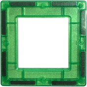 تصویر قطعه مربع تو خالی مگنت تایل ( کاشی مغناطیسی) 