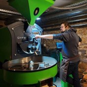 تصویر دستگاه تفت بادام هندی و پسته حرفه ای Giesen 