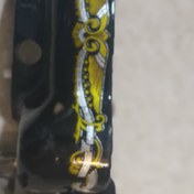 تصویر ماسوره پیچ چرخ مشکی قدیمی 