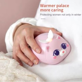 تصویر گرم کن دست جیبی صورتی 