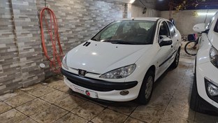 تصویر پژو 206 صندوقدار مدل 1397 ا V8 V8