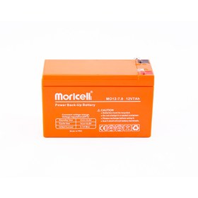 تصویر باتری یو پی اس 12 ولت 7 آمپر موریسل ا Moricell 12V 7Ah VRLA Battery Moricell 12V 7Ah VRLA Battery