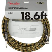 تصویر Fender Professional Instrument Cable Woodland Camo 18.6tf – 0990818176 