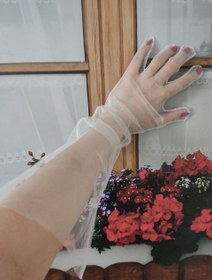 تصویر دستکش عروس کد D19 