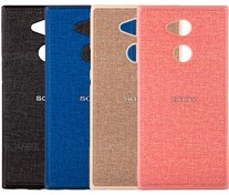 تصویر قاب محافظ طرح پارچه ای سونی Protective Cover Sony Xperia L2 