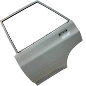 تصویر درب عقب پراید 131 شرکتی سایپا یدک خام (چپ) 