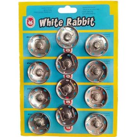 تصویر دکمه فشاری فلزی سایز بزرگ 