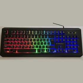 تصویر کیبورد سیمی گیمینگ ایکس پی مدل XP-9100 G Gaming XP wired keyboard model XP-9100 G