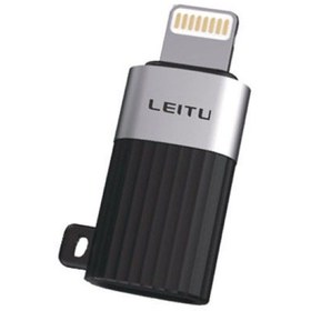 تصویر مبدل لایتنینگ OTG لیتو مدل L0-1 leitu l0-1 otg lightning usb