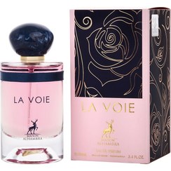 تصویر عطر ادوپرفیوم زنانه الحمبرا مدل لاوی حجم ۱۰۰ میلی‌لیتر خنک شیرین 