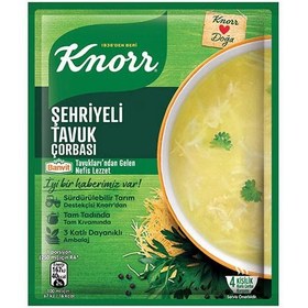 تصویر سوپ آماده ی رشته مرغ کنور Sehriyeli tavuk ـ 51 گرم Knorr Sehriyeli tavuk soup 51g