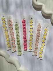 تصویر گیره مو طرح گل بابونه 