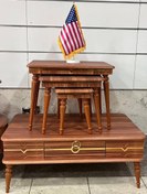 تصویر جلومبلی و عسلی ۴تیکه مدل نبض وکیوم درجه ۱ 