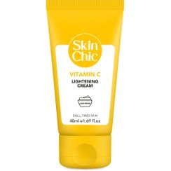 تصویر کرم ضد پیر پوستی حاوی ویتامین سی میلی لیتر اسکین شیک 40 میلی لیتر Skin Chic Vitamin C Anti Aging Cream 40 ml