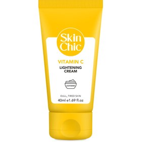 تصویر کرم ضد پیر پوستی حاوی ویتامین سی میلی لیتر اسکین شیک 40 میلی لیتر Skin Chic Vitamin C Anti Aging Cream 40 ml