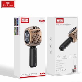 تصویر میکروفون و اسپیکر بلوتوثی ارلدام ET-MC5 Earldom ET-MC5 Wireless Microphone Hifi Speaker