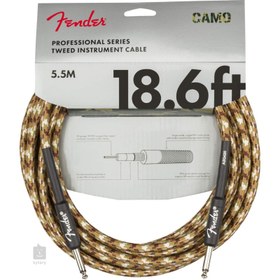 تصویر Fender Professional Instrument Cable Desert Camo 18.6ft - 990818107 