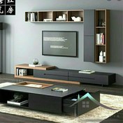 تصویر باکس تلویزیون دیواری MDF 