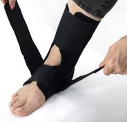 تصویر قوزک بند آتل دار نئوپرن سما طب پاکان کد 6026 SAMA TEB PAKAN Ankle Support