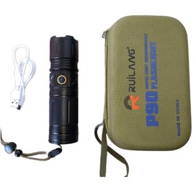 تصویر P90 RL-W409 LED Flashlight P90 RL-W409 LED Flashlight